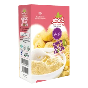 آرد نخود پادمهر تهیه شده از بهترین دانه های نخود از دل طبیعت در بسته بندی عالی